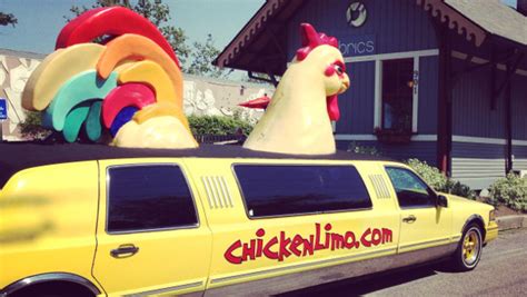 chicken limo rental